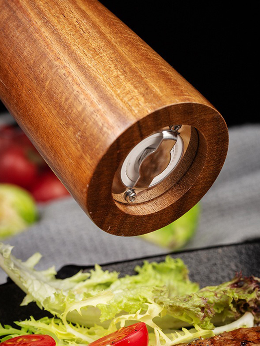 Мельница для специй «мельница-27М» ручная современный лаконичный дизайн из дерева фото