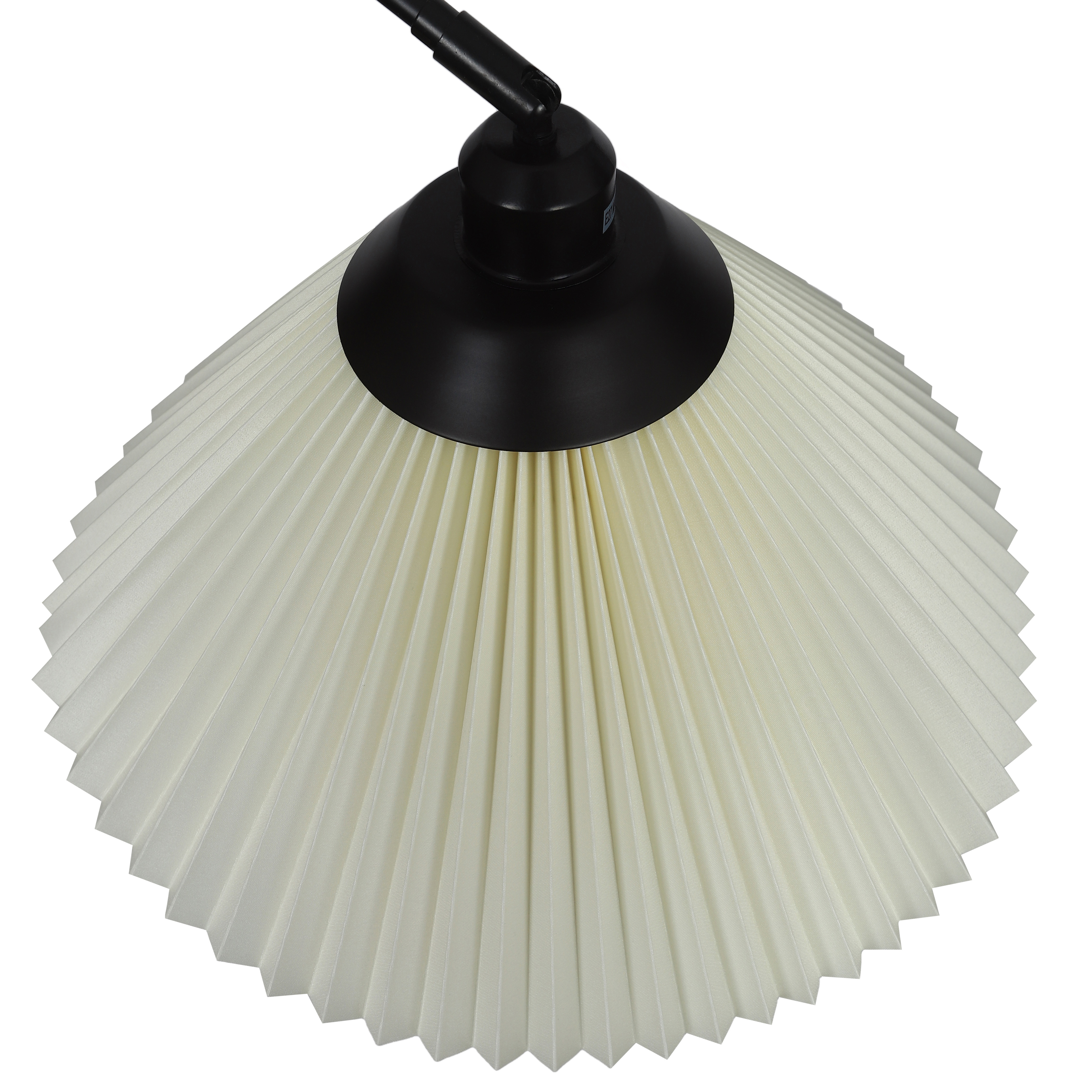 Торшер напольный современный с абажуром, черный