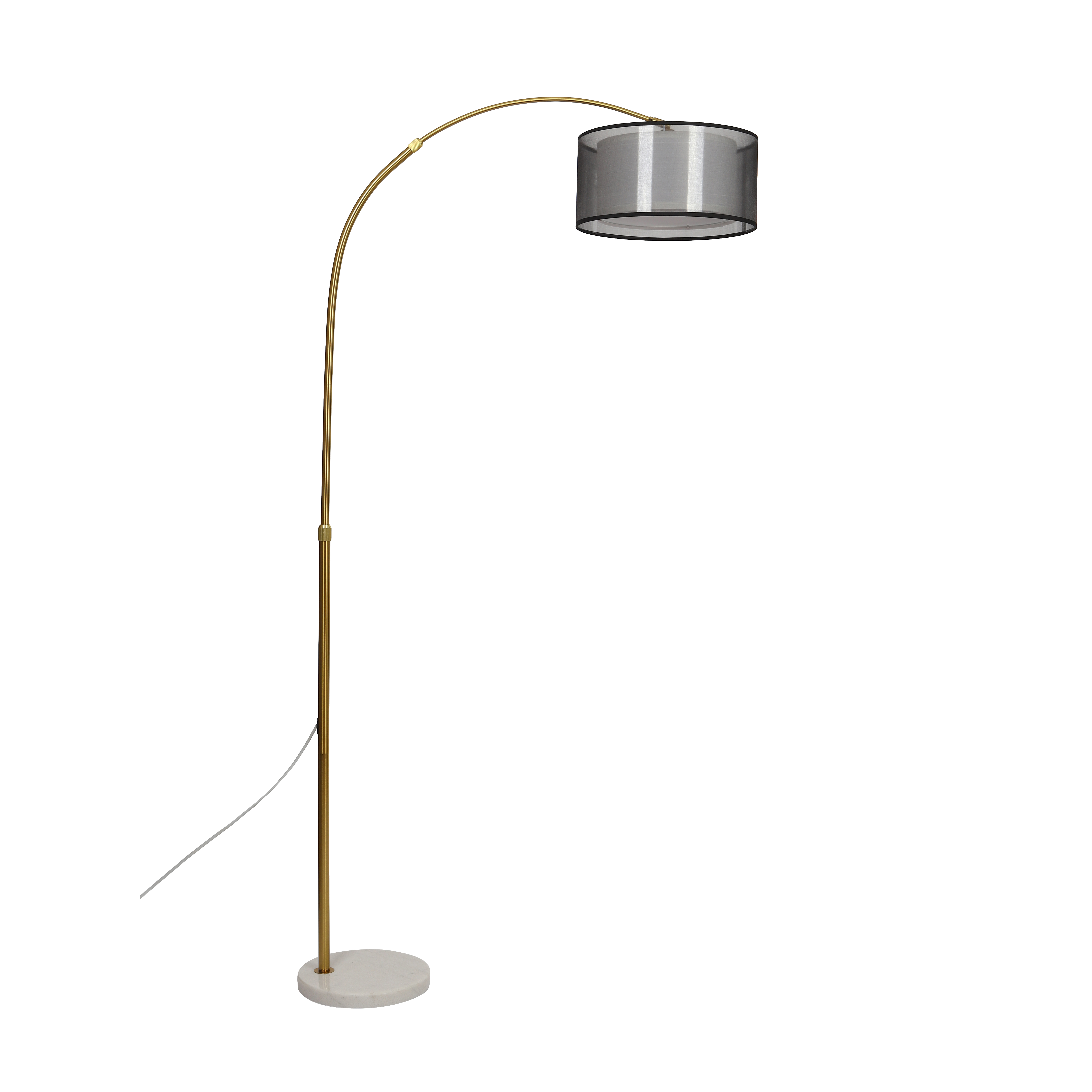 Закажите напольный торшер 850080зб современный светильник лампа с абажуром E27, золотистый в интернет-магазине BONROW. Цена ниже, чем на маркетплейсах, гарантия качества. Доставка по всей России