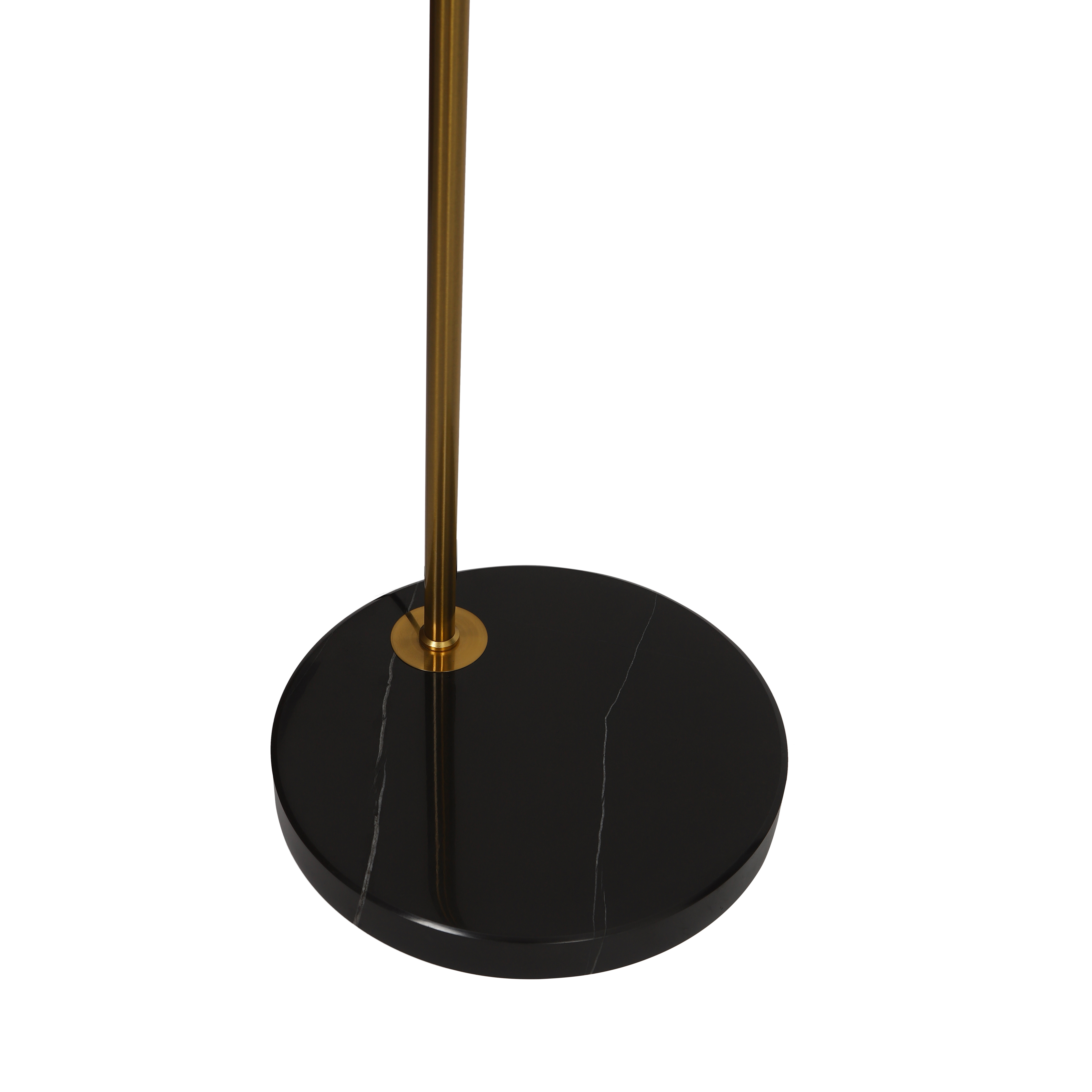 Купить торшер напольный 850080зч современный светильник лампа с абажуром E27, золотистый в интернет-магазине BONROW