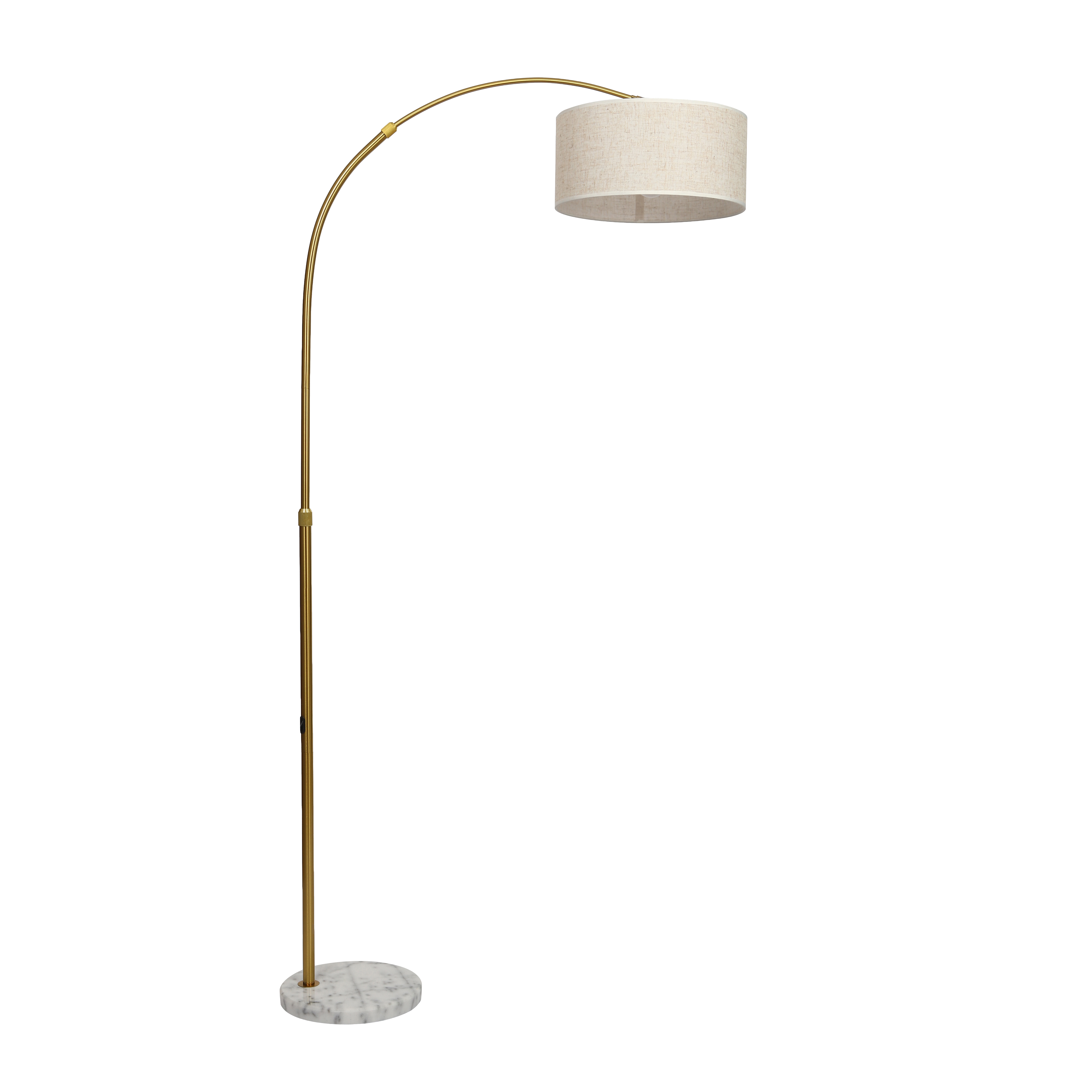 Купить торшер напольный 18526злб современный светильник лампа с абажуром E27, бежевый в интернет-магазине BONROW