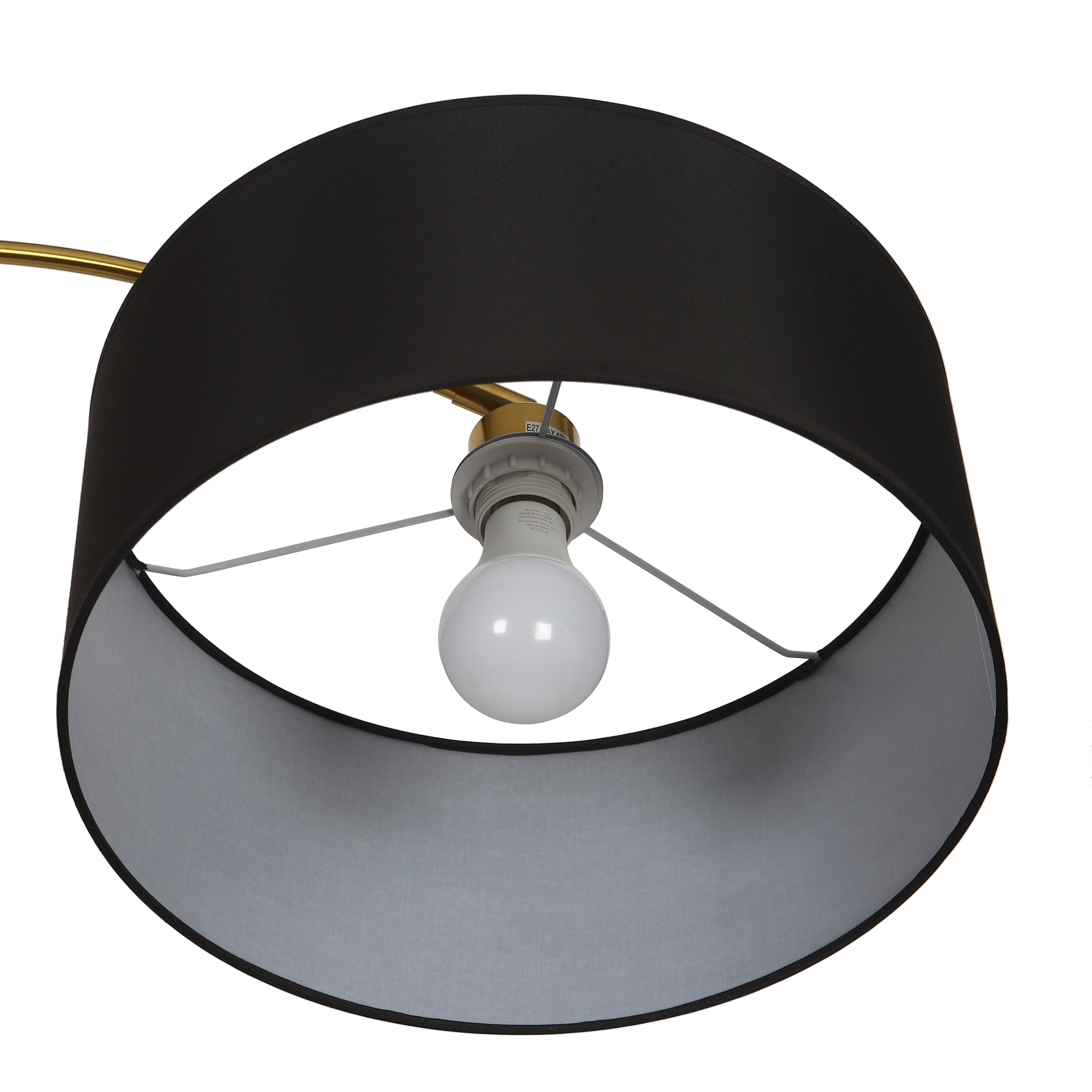 Купить торшер напольный 18526зч современный светильник лампа с абажуром E27, бежевый в интернет-магазине BONROW