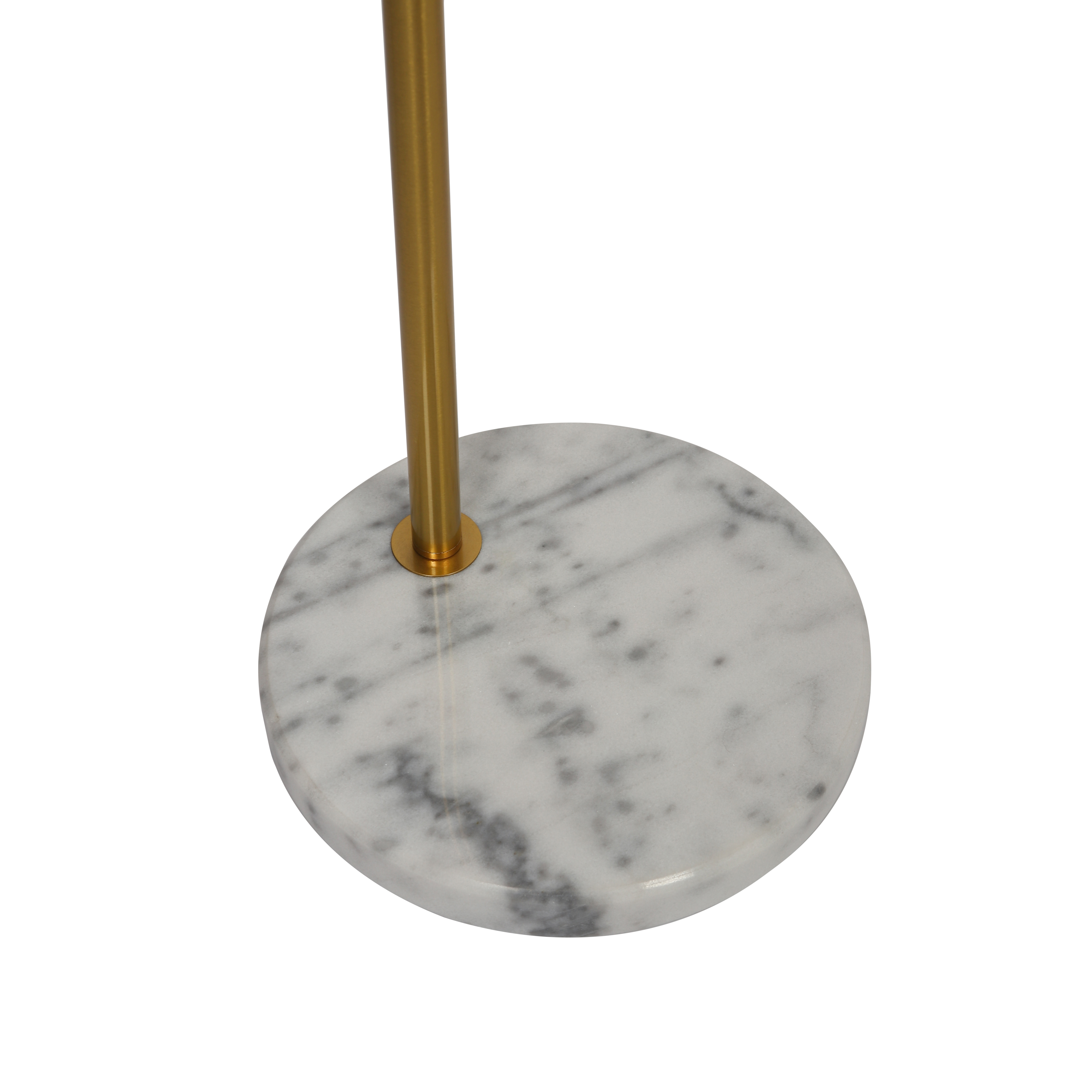 Купить торшер напольный 18526ЗБ современный светильник лампа с абажуром E27, белый в интернет-магазине BONROW