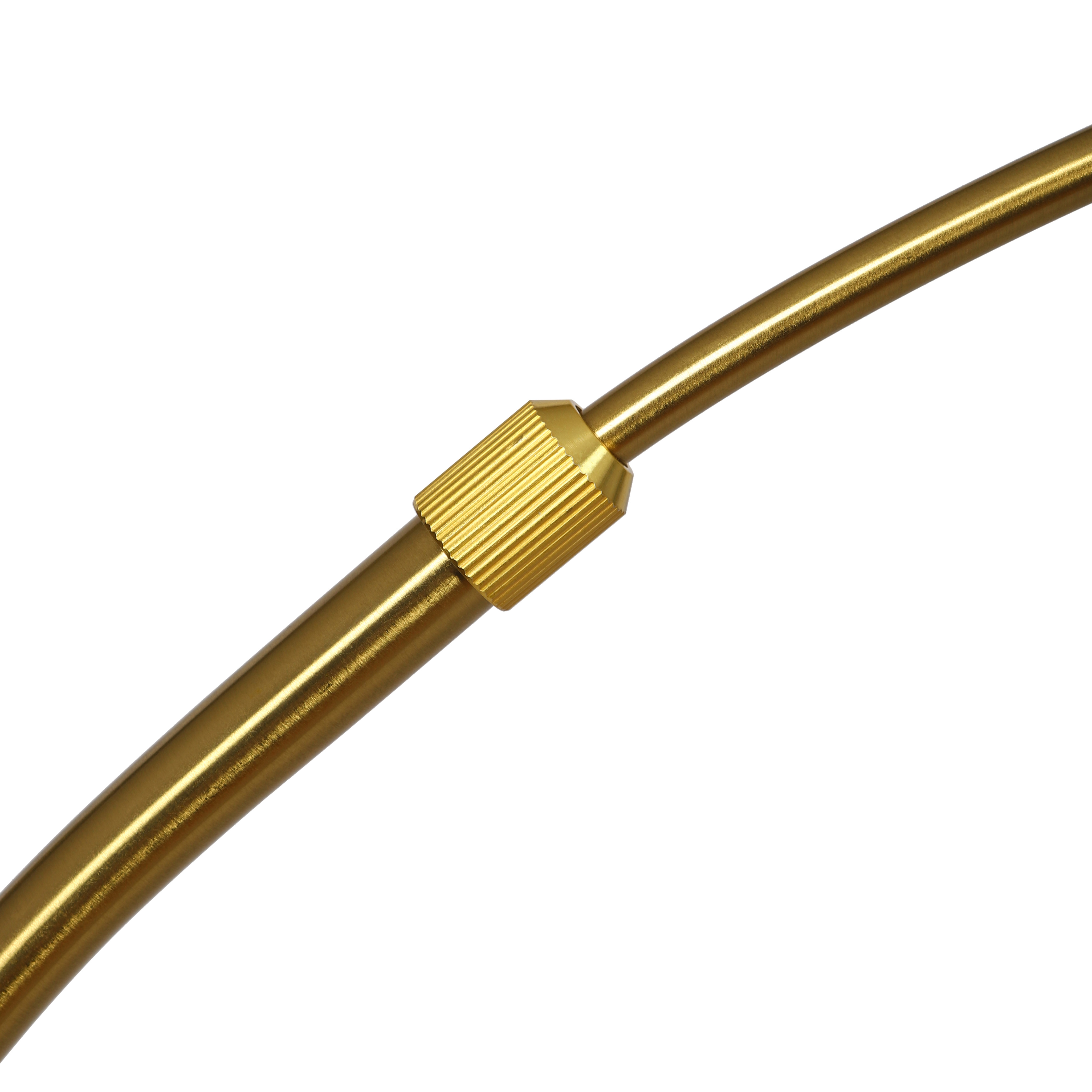 Купить торшер напольный 20020з современный светильник лампа с абажуром E27, золотистый в интернет-магазине BONROW